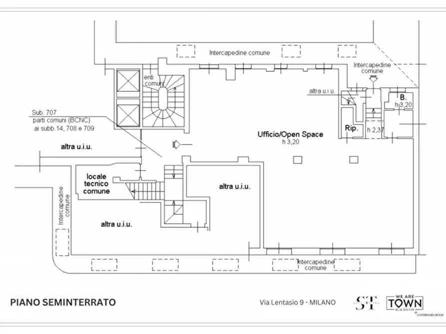 Immagine 26 di Ufficio in affitto  in via Lentasio 9 a Milano