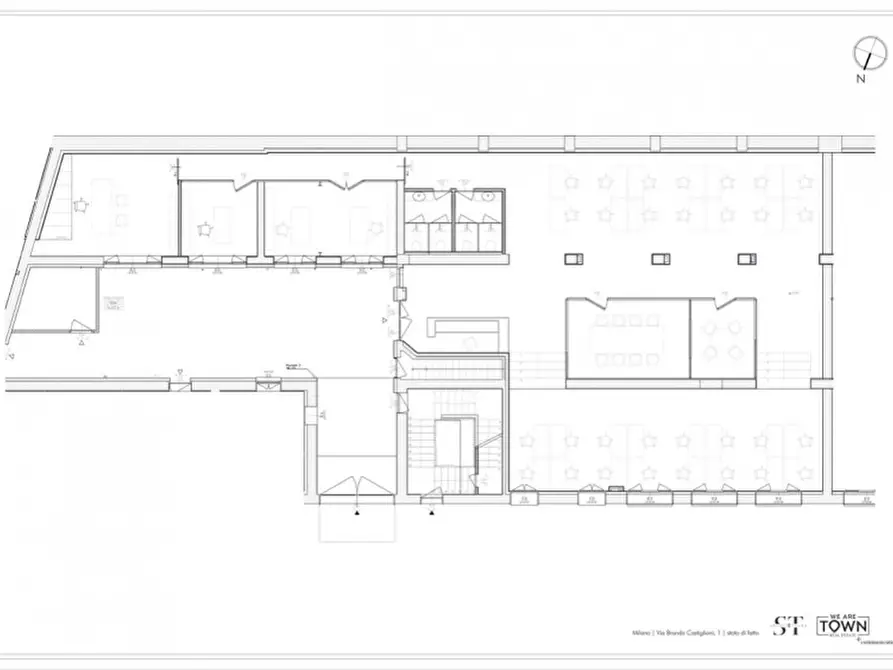 Immagine 14 di Ufficio in vendita  in Via Cardinale Branda Castiglioni, 1 a Milano