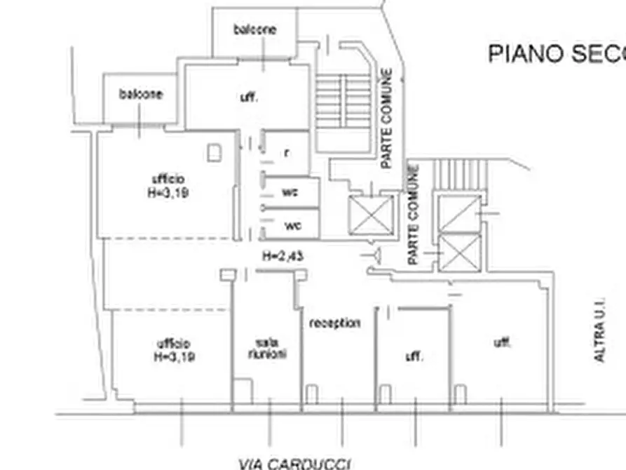 Immagine 22 di Ufficio in affitto  in Via Giacomo Leopardi, 1 a Milano
