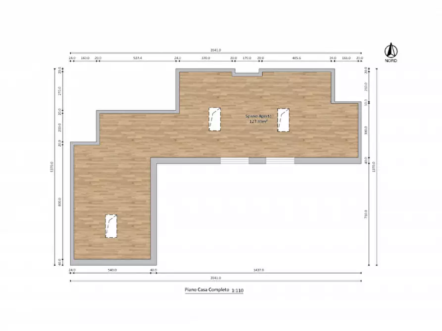 Immagine 9 di Attico in vendita  in Via Cavinazzo a Massanzago