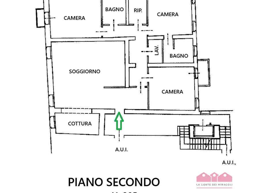 Immagine 18 di Appartamento in vendita  a Vicenza