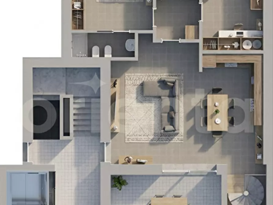 Immagine 9 di Appartamento in vendita  in Santa Gianna Beretta Molla a Montichiari