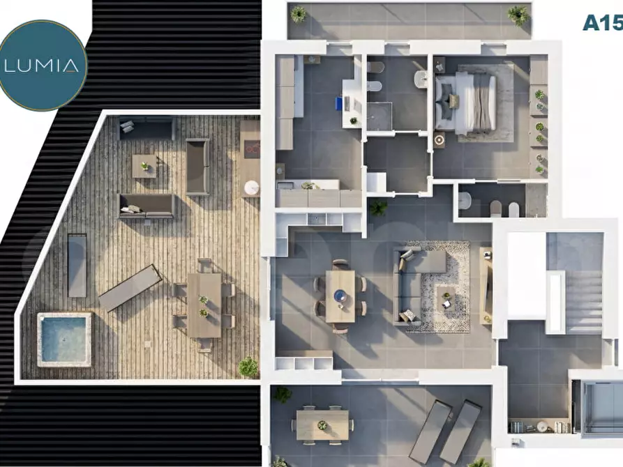 Immagine 11 di Appartamento in vendita  in Santa Gianna Beretta Molla a Montichiari