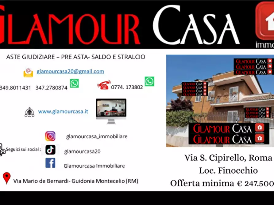 Immagine 1 di Villa in vendita  in Via S. Cipirello a Roma