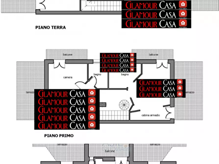 Immagine 7 di Villa in vendita  in Via S. Cipirello a Roma