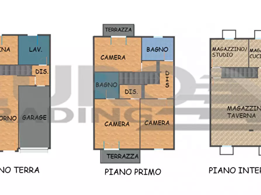 Immagine 46 di Villetta a schiera in vendita  in Via Roma a Casier