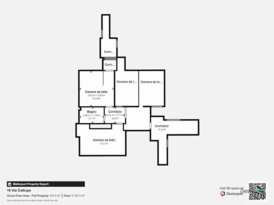 Immagine 20 di Appartamento in affitto  in Via Calliope, 24 a Roma