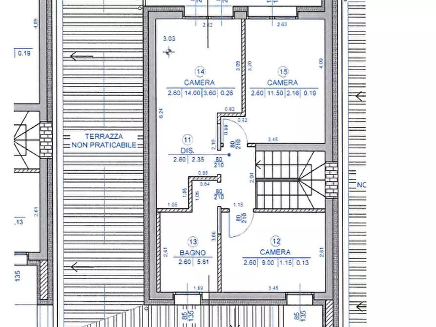 Immagine 12 di Casa quadrifamiliare in vendita  in Viale Trieste a Fiume Veneto