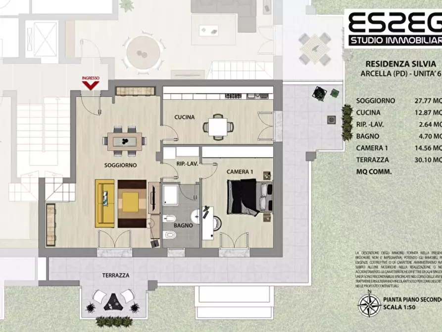 Immagine 24 di Appartamento in vendita  in tiziano vecellio a Padova