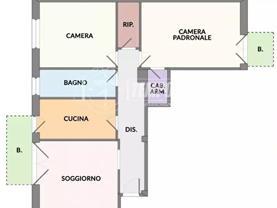 Immagine 35 di Appartamento in affitto  in Via Mecenate, 36 a Milano