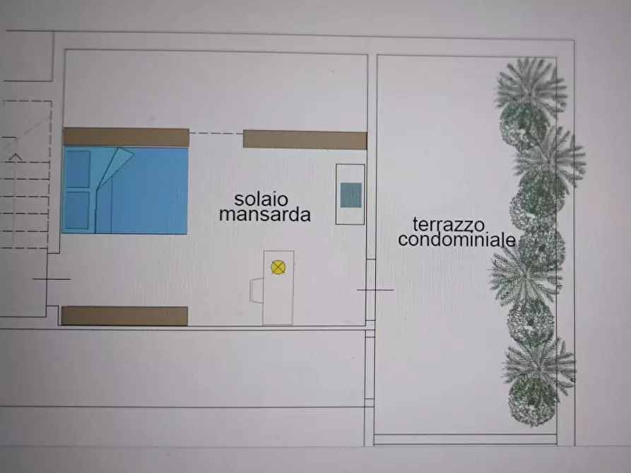 Immagine 3 di Attico in vendita  in Corso Lodi, 104 a Milano
