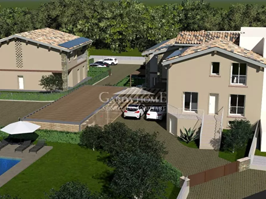 Immagine 8 di Villetta a schiera in vendita  in Via Ettore Andreis a Desenzano Del Garda