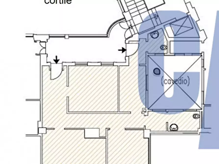 Immagine 16 di Ufficio in affitto  in VIA SAN PIETRO ALL'ORTO a Milano