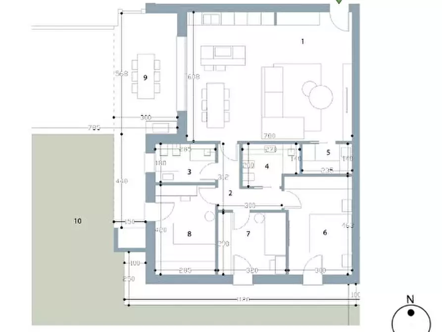 Immagine 19 di Appartamento in vendita  in Via Giacomo Matteotti a Limena