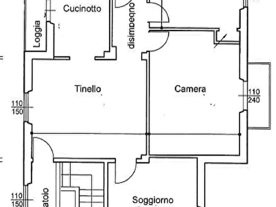 Immagine 6 di Appartamento in vendita  in Via Val di Setta a Sasso Marconi