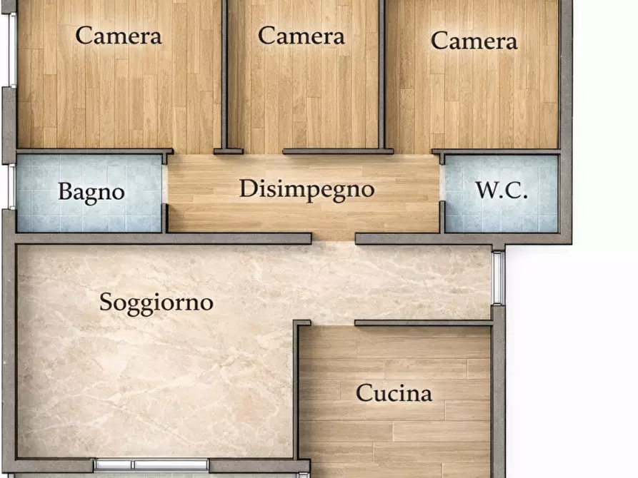 Immagine 15 di Appartamento in vendita  in Via Veneto, 10 a Montecchio Maggiore