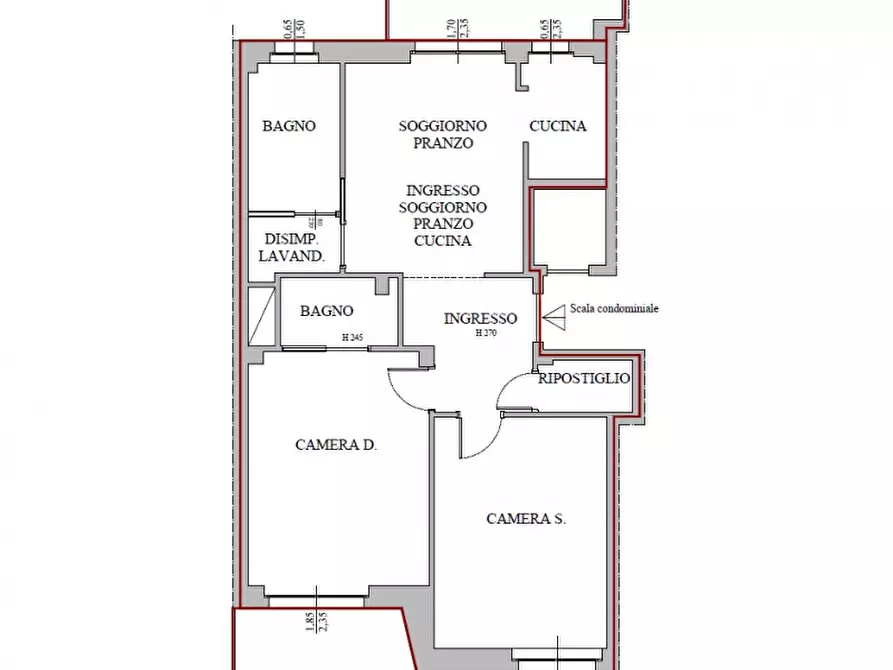 Immagine 18 di Appartamento in affitto  in VIA GIOVANNI BOCCACCIO 8 a Asti