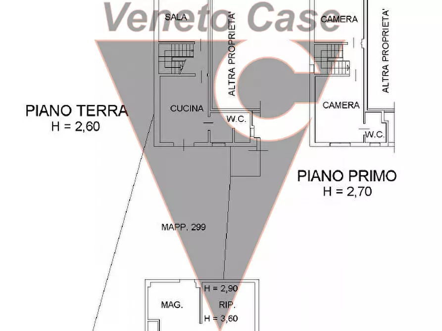 Immagine 24 di Villetta a schiera in vendita  in Via San Salvatore a Padova