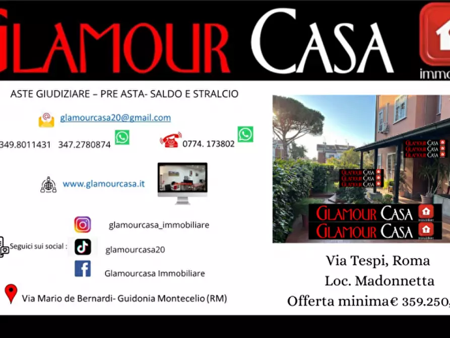 Immagine 1 di Appartamento in vendita  in Via Tespi a Roma