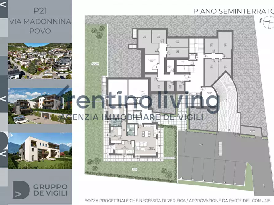 Immagine 19 di Appartamento in vendita  in Via Madonnina a Trento