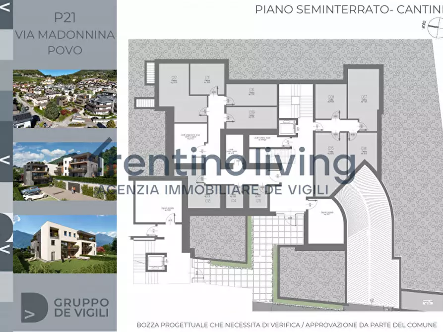 Immagine 20 di Appartamento in vendita  in Via Madonnina a Trento