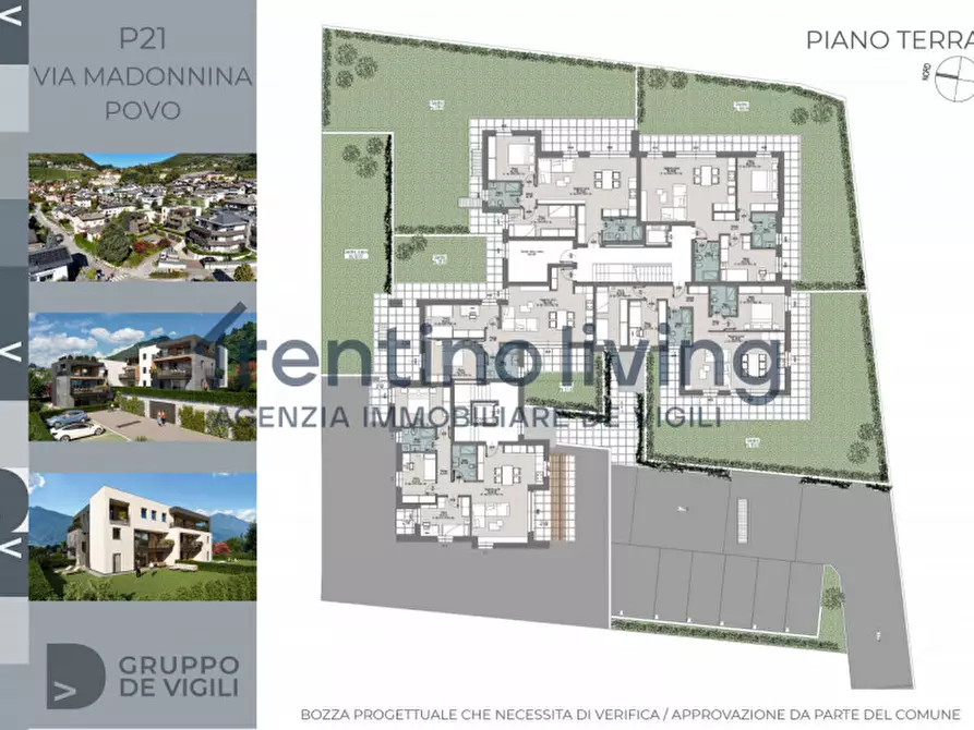 Immagine 22 di Appartamento in vendita  in Via Madonnina a Trento