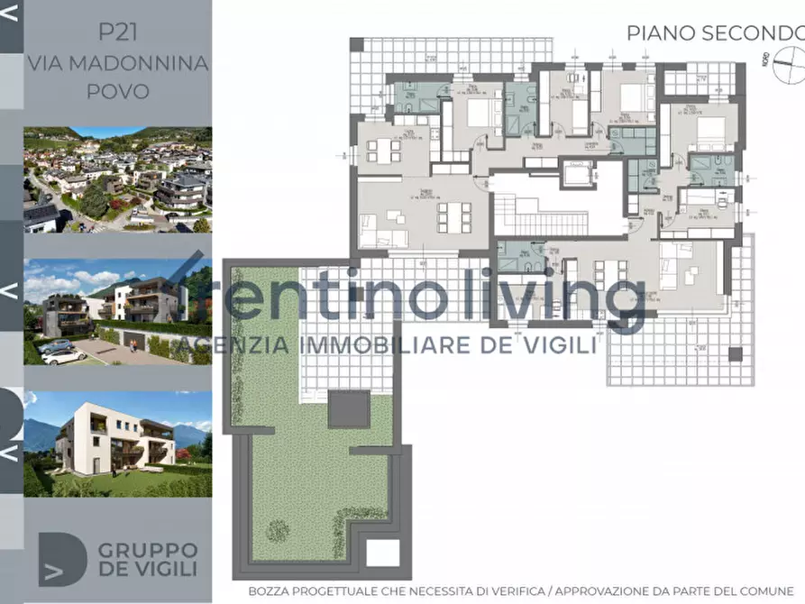 Immagine 24 di Appartamento in vendita  in Via Madonnina a Trento