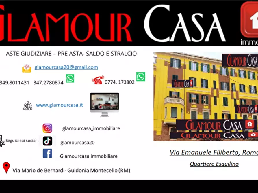 Immagine 1 di Appartamento in vendita  in Via Emanuele Filiberto a Roma