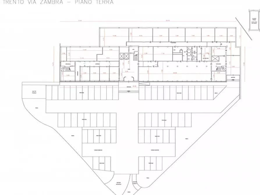 Immagine 5 di Palazzo in vendita  a Trento