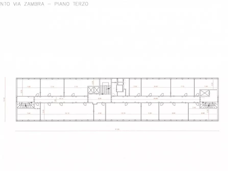 Immagine 8 di Palazzo in vendita  a Trento