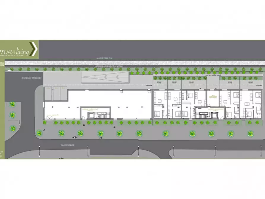 Immagine 19 di Appartamento in vendita  in Via John Cage a Bologna