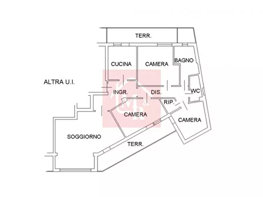 Immagine 31 di Appartamento in vendita  in Piazza Indipendenza  17 a Cervignano Del Friuli