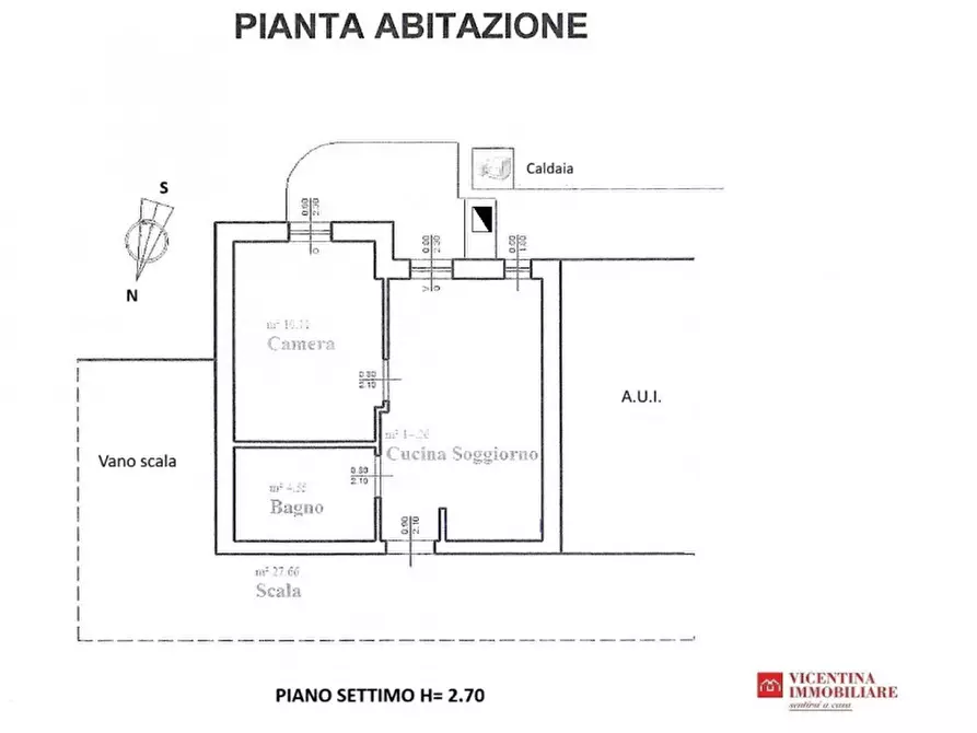Immagine 15 di Appartamento in vendita  in Viale San Lazzaro 108 a Vicenza