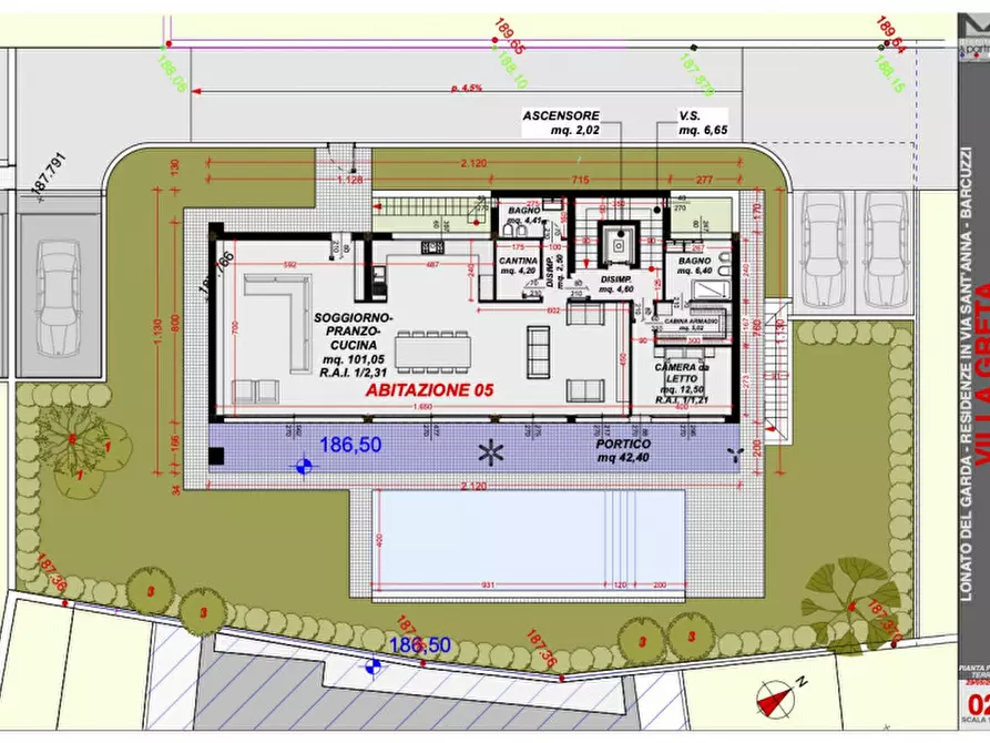 Immagine 36 di Villa in vendita  in Via Sant'Anna a Lonato del Garda