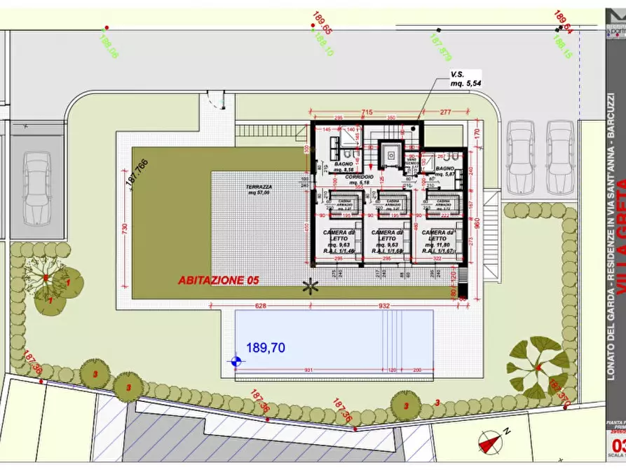 Immagine 37 di Villa in vendita  in Via Sant'Anna a Lonato del Garda