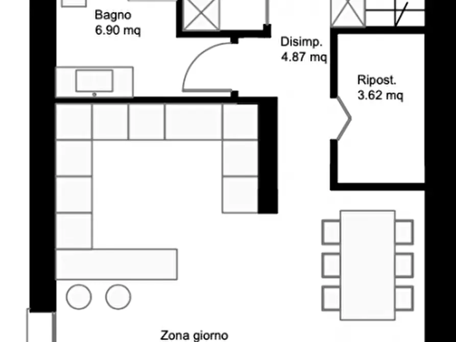 Immagine 2 di Casa bifamiliare in vendita  in Via 28 Aprile a Solesino