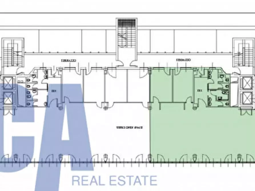 Immagine 23 di Ufficio in affitto  in VIA BUGATTI ETTORE a Milano