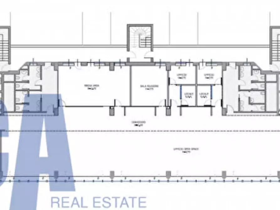 Immagine 23 di Ufficio in affitto  in VIA BUGATTI ETTORE a Milano