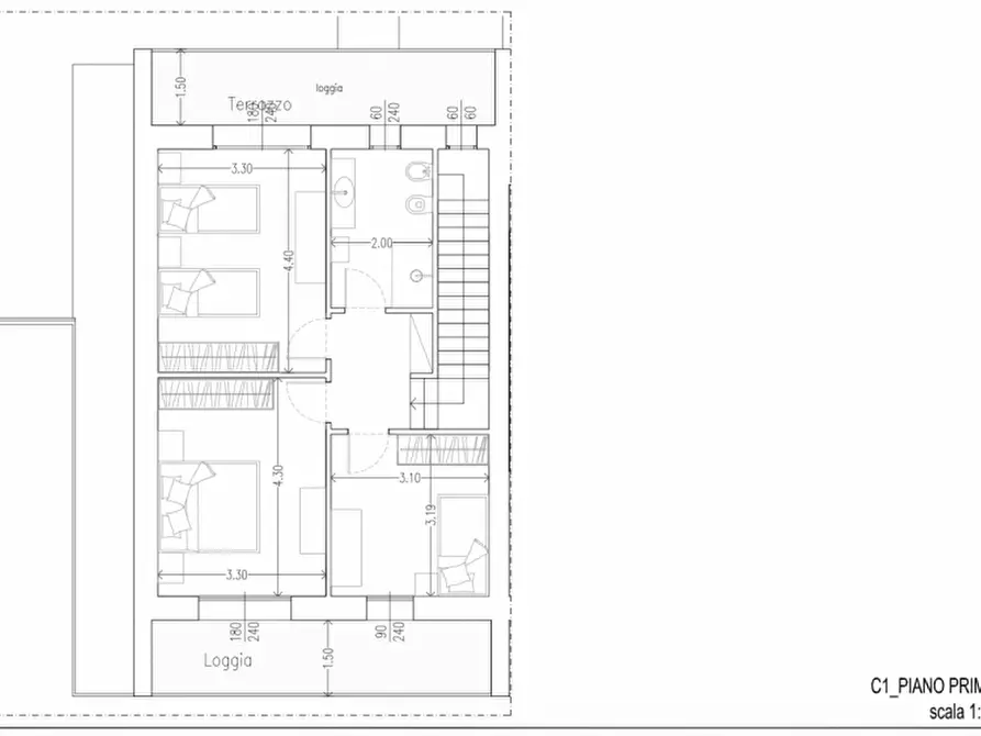 Immagine 2 di Villetta a schiera in vendita  in Via Marconi a Sarcedo
