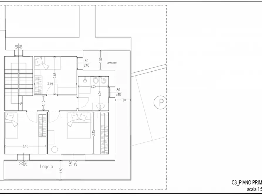 Immagine 4 di Villetta a schiera in vendita  in Via Marconi a Sarcedo