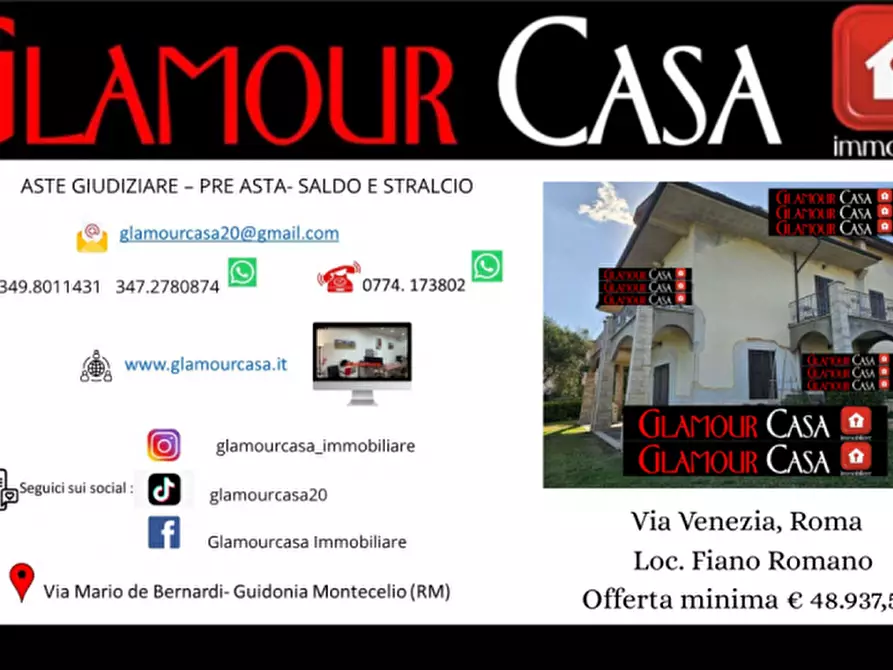 Immagine 1 di Villa in vendita  in Via Venezia a Fiano Romano