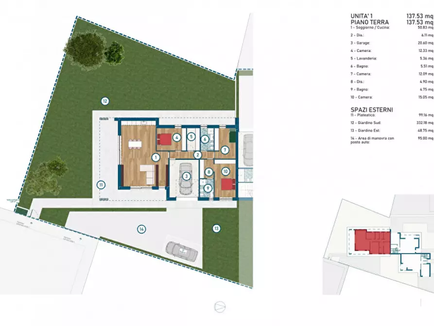 Immagine 19 di Appartamento in vendita  in Via Enrico Medi a Rubano