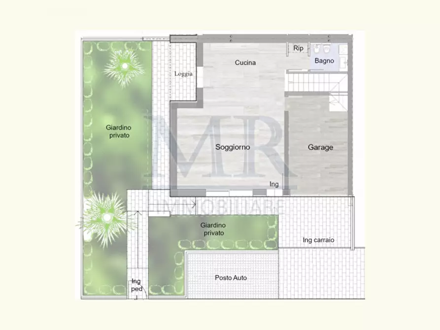 Immagine 3 di Casa quadrifamiliare in vendita  in Via Giarre a Abano Terme