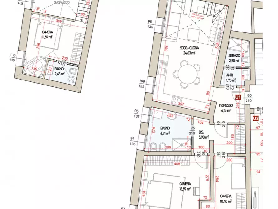 Immagine 18 di Appartamento in vendita  in Contra' San Silvestro a Vicenza
