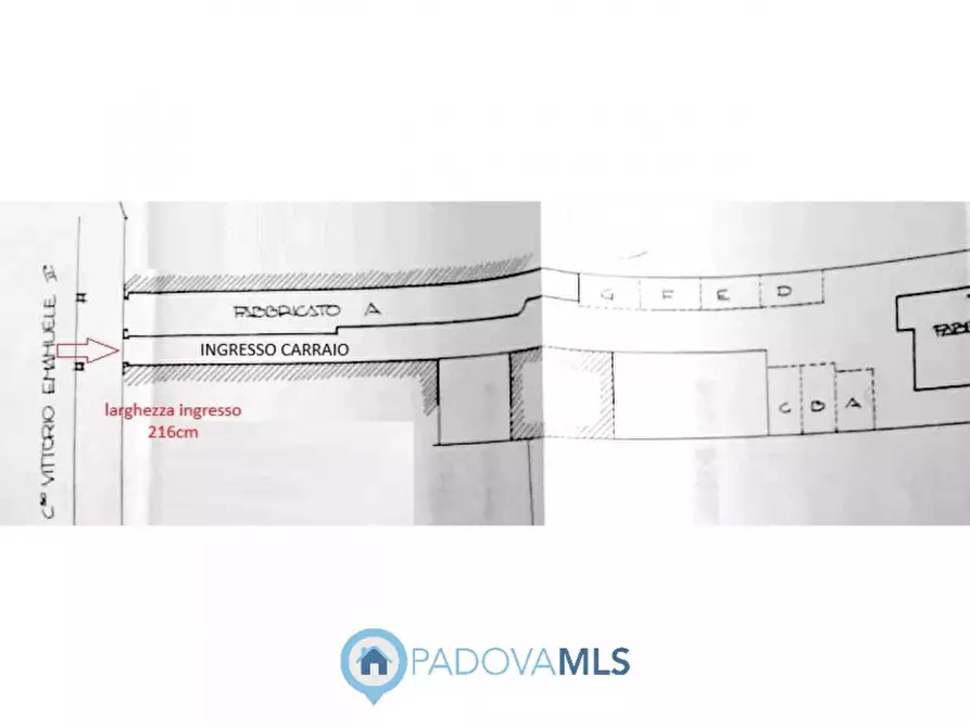 Immagine 31 di Appartamento in vendita  in Corso Vittorio Emanuele a Padova