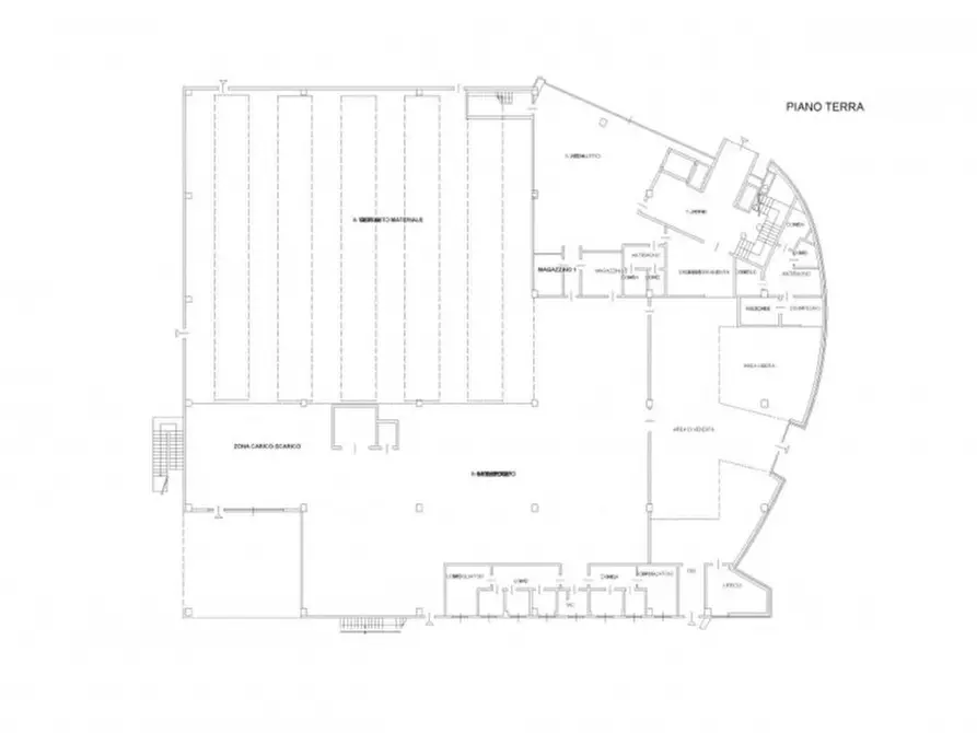 Immagine 5 di Capannone industriale in vendita  in Via Fontana Rossa, N. 58 a Romano Di Lombardia