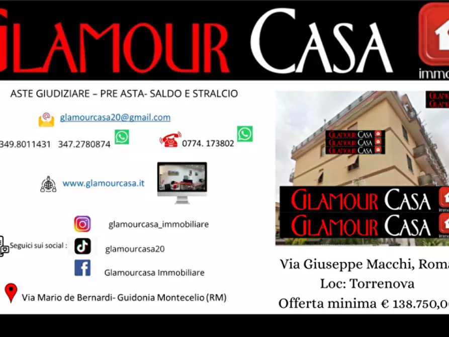 Immagine 1 di Appartamento in vendita  in Via Giuseppe Macchi a Roma