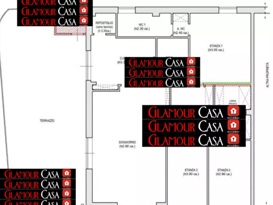 Immagine 21 di Appartamento in vendita  in Via Giuseppe Macchi a Roma