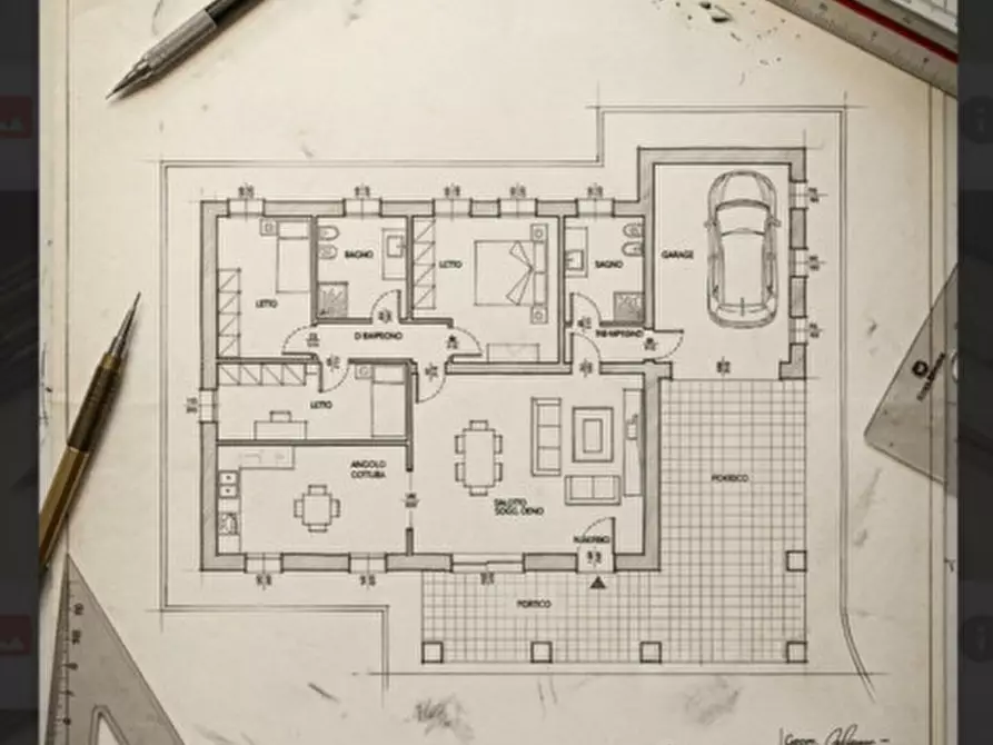 Immagine 3 di Villa in vendita  a Lendinara