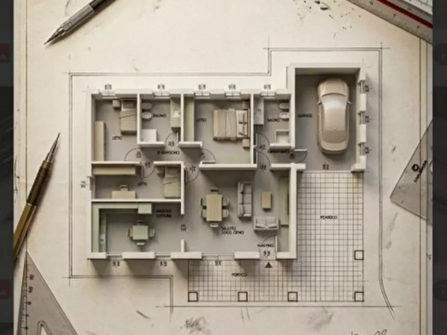 Immagine 4 di Villa in vendita  a Lendinara